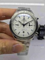 Copy Swiss Omega Speedmaster Watch Stainless Steel White Chronograph